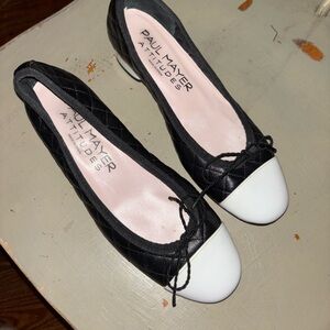 Paul Mayer attitudes 7.5  Black and White Women's Shoes